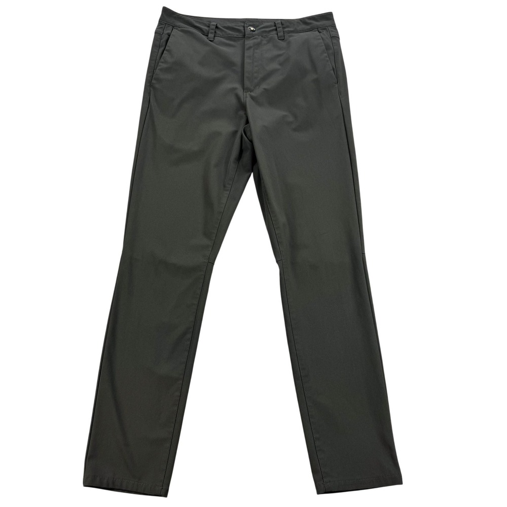 Cuts Pants Mens 31x30 Green‎ Slim Chino Tapered Leg Business Casual MB10142V